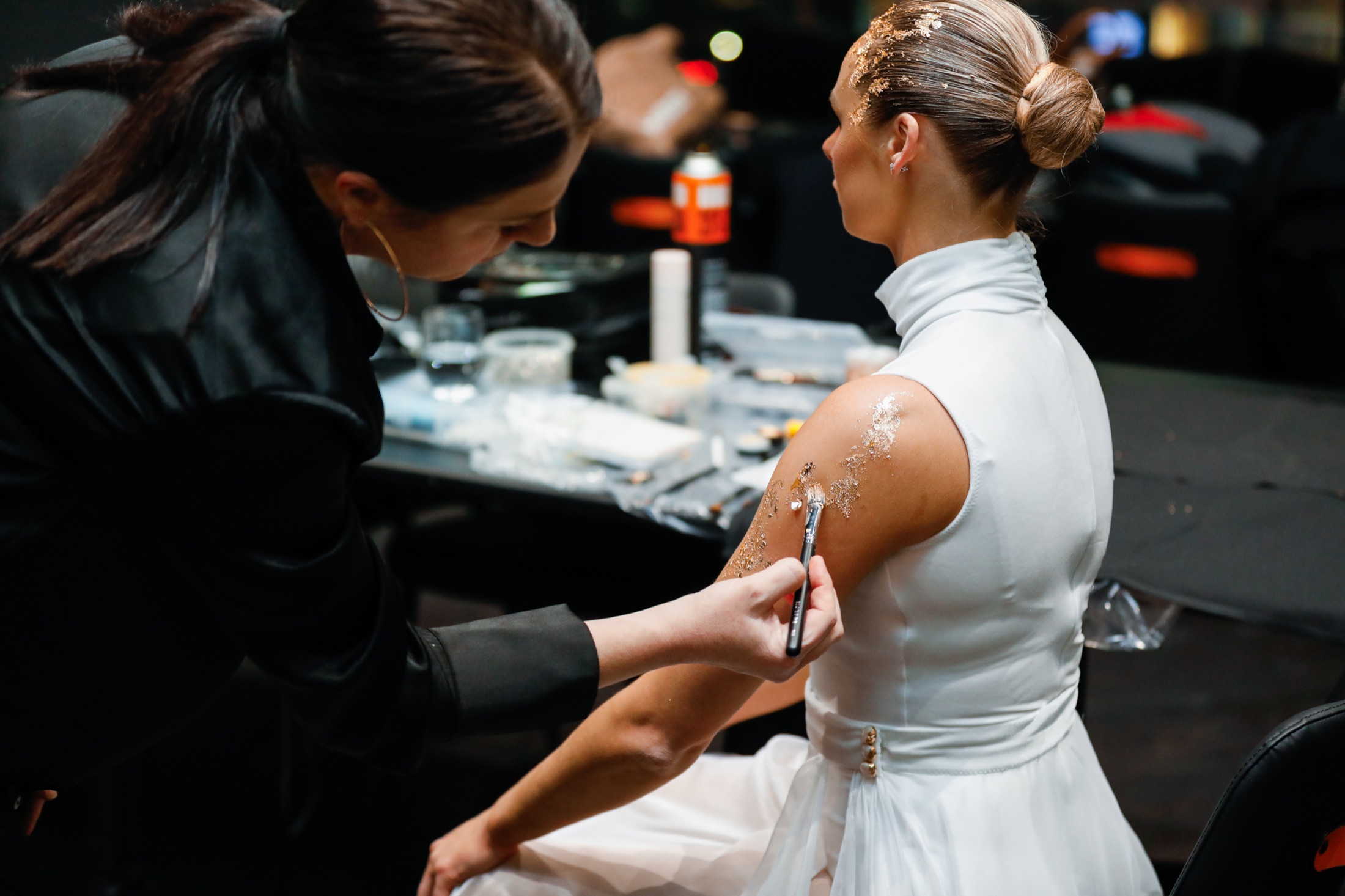 Behind the scenes styling for the Yugen launch